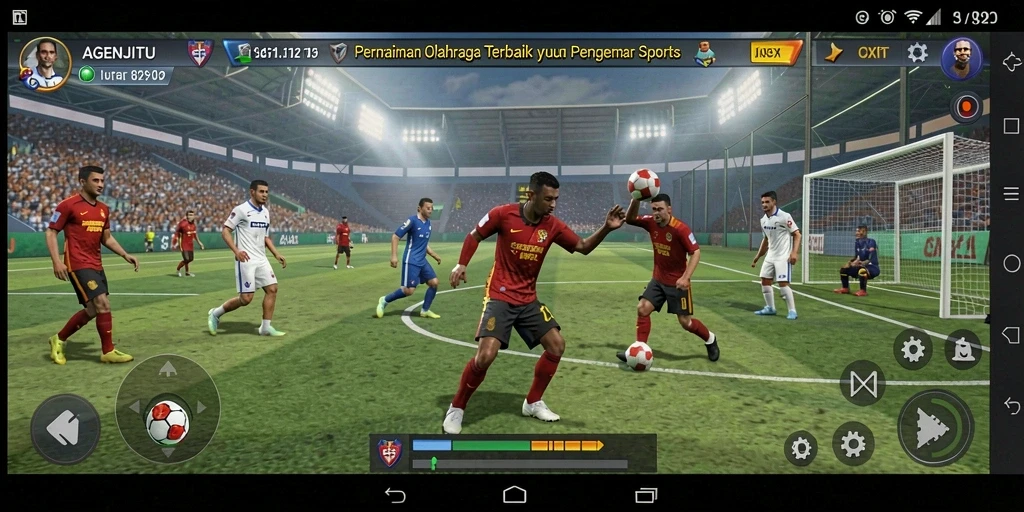 Gameplay seru AGENJITU diaksi penuh tantangan.