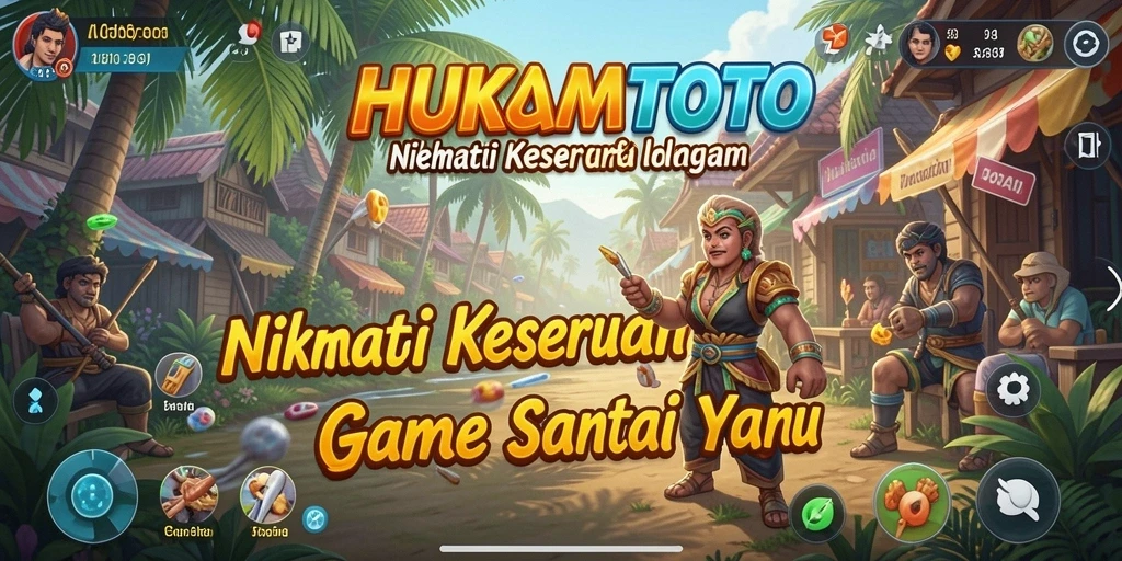 Tampilan gameplay seru di HUKUMTOTO dengan berbagai level menarik.