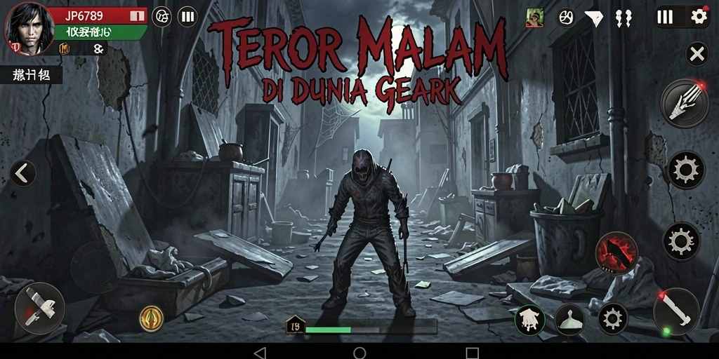Gameplay menyeramkan dengan suasana mencekam di JP6789.