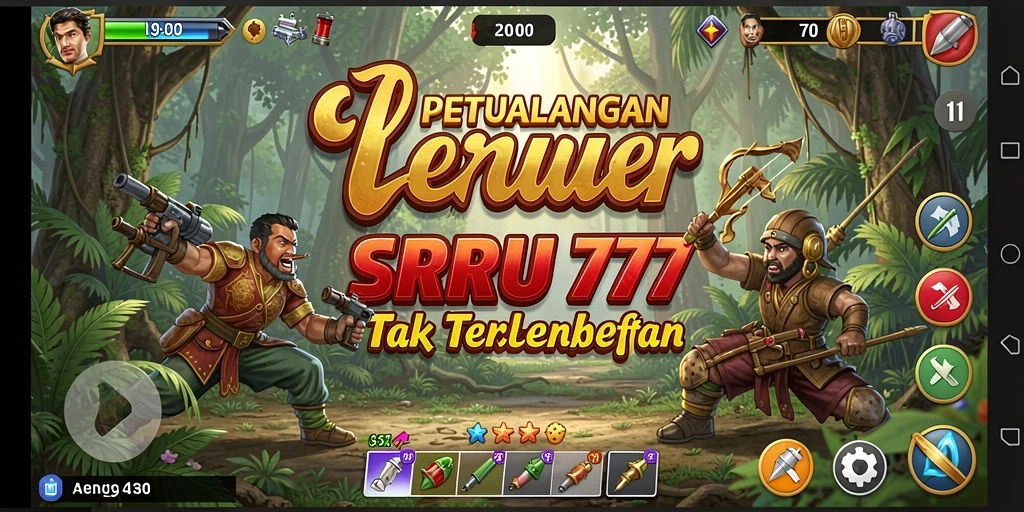Screenshot LENGKAP777 menampilkan karakter menjelajahi dunia petualangan yang luas.