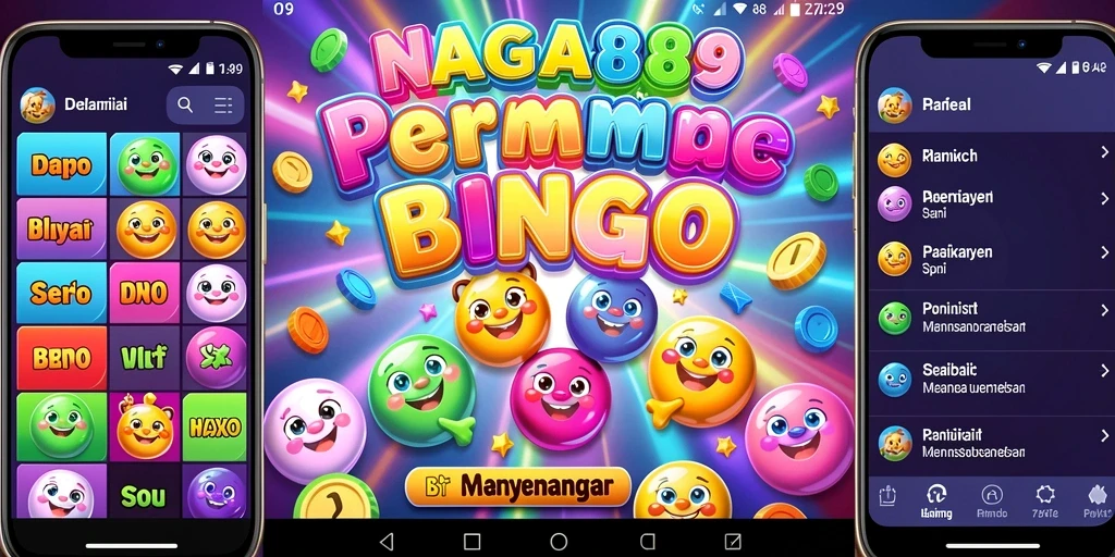 Tampilan gameplay NAGA889 dengan suasana Bingo yang menyenangkan.