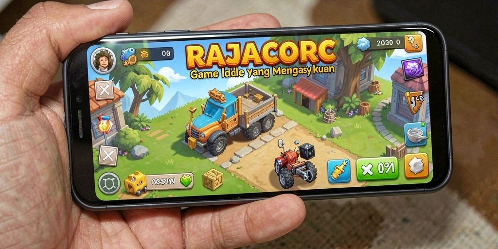 Tampilan screenshot dari gameplay RAJACORC yang seru dan interaktif.