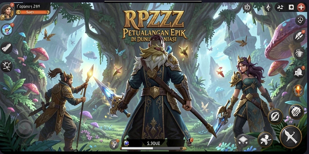 Tampilkan gameplay RPG yang menakjubkan dan mendebarkan.