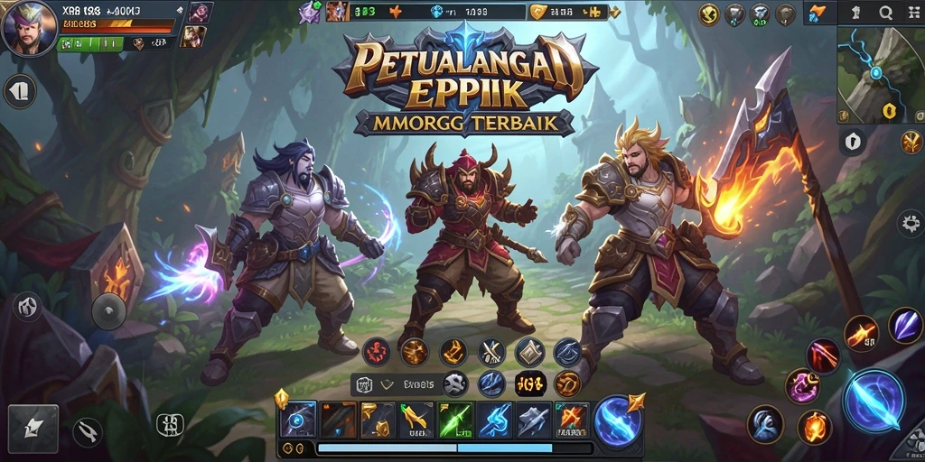 Tampilan gameplay menarik dari X88 yang menunjukkan aksi seru MMORPG.